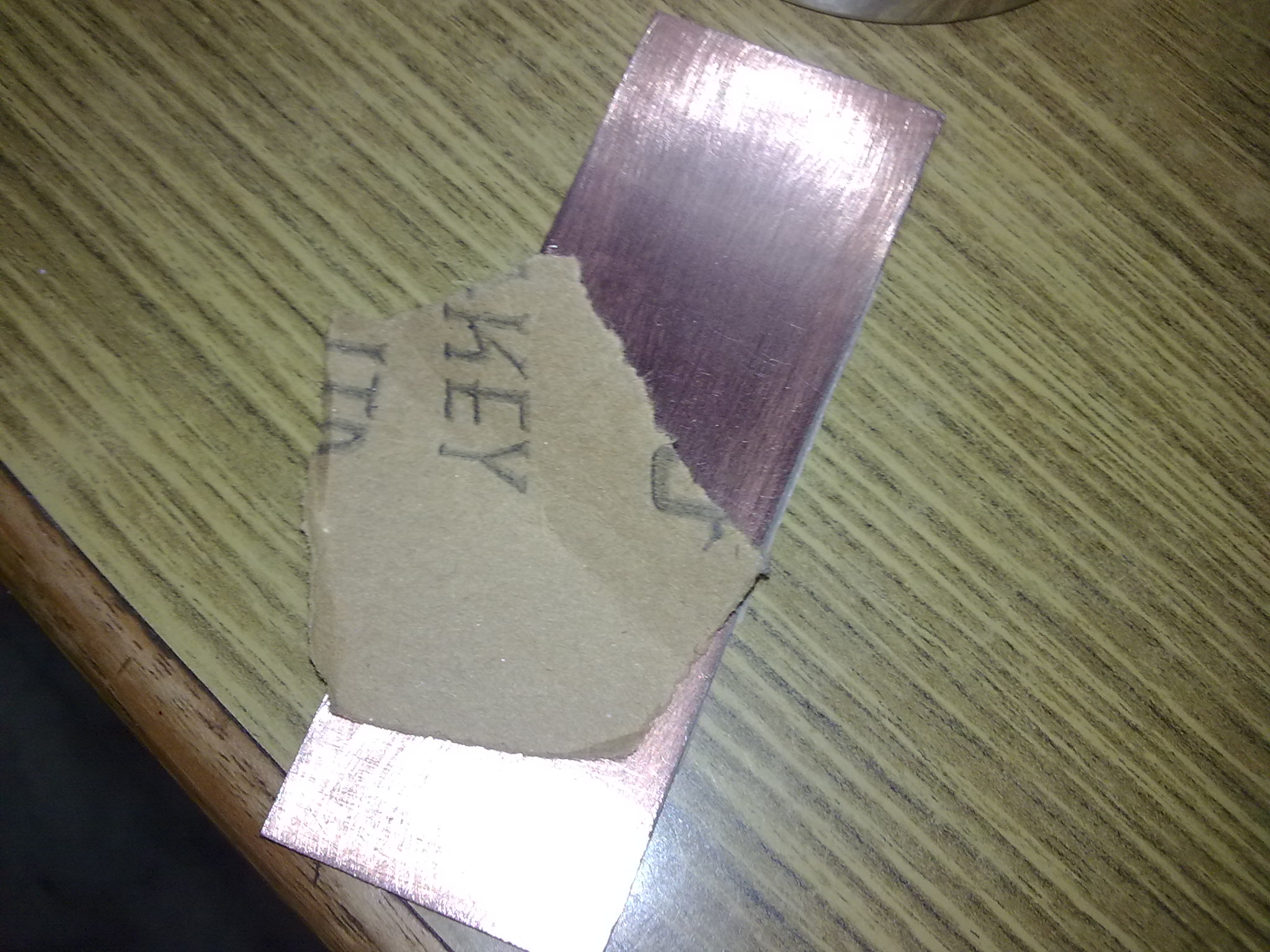 sanded pcb